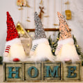 Miniatyrbilde 3 av 5: Julestrømper - Røde ikke-vevde søte katt julestrømper for familie, barn, juletrepynt (Katt)
