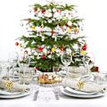 Miniatyrbild 3 av 6: Servettringar Blad Metall Servettknapp för jul Thanksgiving Fester Bröllopsprydnad Bordsdekoration Guld 6ST Servettringar