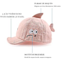 Miniatyrbild 5 av 5: Bomullsflicka Pojke Baby Cap Justerbar Solhatt För Baby Vår Sommar Beanie
