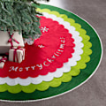Miniatyrbilde 2 av 4: 48 Tommers Vannmelon Juletre Skjørt Kreative Juledekorasjoner Juletre Bunnforkle