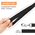 Miniatyrbilde 4 av 5: Lang Treningsline for Hund Nylon Lang Treningsline for Hunder Uten Stropper for Katter og Hunder Gåtur Kjæledyr (5M Lang, Svart)