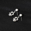 Miniatyrbild 4 av 5: Set, legering med diamantbesatt halsband, örhängen och tredelat armband för att matcha festklänning