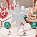 Miniatyrbilde 2 av 4: 30 stk. Julekuler - Knusesikre juletrekuler dekor for juleferie bryllupsfest dekor peppermyntegrønn