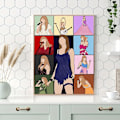 Pikkukuva 1 / 2: Uusi 30 × 40cm Taylor Swift 5D timanttimaalaus Laulaja Käsintehty koristeellinen maalaus DIY pyöreä timantti timanttitarralahja A