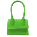 Miniatyrbillede 1 af 4: Dame taske ny jelly taske PVC håndtaske langt håndtag mini håndtaske, 1 stk - grøn