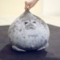 Miniatyrbillede 5 af 5: Chubby Blob Sæl Pude, Sødt Ocean Plys Bomuldsfyldt Dyr Legetøj Lille (11.8\")