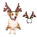 Miniatyrbillede 5 af 5: Stort Hundehalsklæde Julepandebånd Hundetøj Kæledyrssmykker Ch