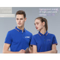 Miniatyrbilde 1 av 3: Work Utility T-skjorte for menn Dame Poloskjorter med trykk og brodering av logoen L