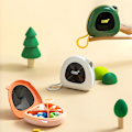 Miniatyrbild 5 av 5: Portable Grid Pill Case Multipurpose Mini Bird Smycken Förvaringsbox Stor kapacitet förseglad case(vit)