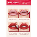 Miniatyrbilde 4 av 5: Non Stick leppeblyant Matte Light Colour Marker Lip Liner 01#