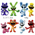 Miniatyrbild 1 av 8: 2024 Ny Smiling Critters Figur Smiling Critters Cat Nap Dog Day Catnap Dogday Figur Set Toy Catnat Kickinchicken Figurine C