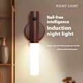 Miniatyrbild 1 av 6: LED-lampa Helautomatisk LED-lampa av induktionstyp USB-magnetisk Korridorer Verandabelysning PIR-rörelsesensor