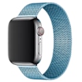 Miniatyrbilde 5 av 6: Mesh-klokkereim i rustfritt stål for menn og kvinner, egnet for Apple Watch 7 Milan-reim (Sølv 38/40/41mm)
