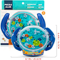 Miniatyrbild 7 av 7: Mind Puzzles för barn 3-8, 3D Maze Puzzle för barn, Brain Teasers Gravity Ball Game Maze Ball Puzzle Leksakspresenter