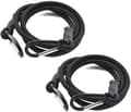2-pack 40 tum/1 meter bungee-snöre med karbinhake, överlägsen latex för tunga remmar Starkt elastiskt rep
