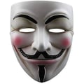 Miniatyrbild 1 av 7: V för Vendetta Guy Fawkes Mask Quality Anonymous Mask Halloween Costume Hackers Mask Cosplay Party Mask One Size