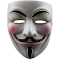 Miniatyrbillede 1 af 7: V for Vendetta Guy Fawkes Maske Kvalitets Anonym Maske Halloween Kostume Hacker Maske Cosplay Party Maske One Size