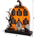 Miniatyrbilde 3 av 7: 12 stk Halloween Simulert Gresskar Falsk Realistisk Dekorativt Gresskar