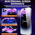 Miniatyrbilde 4 av 6: 3 stk. Oleofobisk belegg, hurtigfiksert film Skjermbeskytter For i-Phone 15 promax