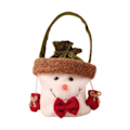 Miniatyrbild 2 av 5: Stora julstrumpor Santa Snowman Deer Set Väskor Julfest Fritidshusdekorationer Öppen spis Ornament Set C