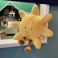 Miniatyrbillede 1 af 5: Jellycats Style Plys Sol & Måne Sødt Legetøj Fyldt Fløjl Blød 30cm sun