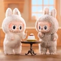 Miniatyrbild 6 av 6: 100% ORIGINAL LABUBU The Monsters Exciting Macaron Plyschdockor Figur Leksaker Blind Boxes (Färg Slumpmässig) 1 Single pack