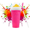 Pikkukuva 1 / 7: Jäädytetyt Tiktok Trendi Tuotteet Cool Gadgets, Cool Stuff Slushy Maker Cup Nopea Jäähdytys Tee Pirtelö smoothie (punainen)