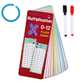 Miniatyrbild 7 av 7: Tabellkort 0-12 gånger, multiplikationstabell, verktyg för självtest i matematik, Montessoriträning, läroböcker