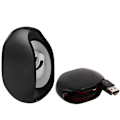 Miniatyrbild 2 av 5: 2-pack automatisk rullhörlurskabel Sladdlindare Hörlurssladd Organizer för USB kablar, hörlurskabel (svart)