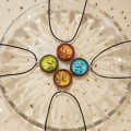 Miniatyrbilde 1 av 5: 4 stk. Vind Voks Line Devil's Eye Genser Kjede Retro Punk Time Gem