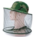 Miniatyrbillede 5 af 6: Havebiavlshat med camouflage-net til myggenet udendørs myggehat