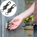 Miniatyrbild 2 av 6: Infällbar nyckelring Heavy Duty infällbar nyckelring Infällbar märkeshållare Stållina Nyckelring med förstärkt fjäderstålvajer indragbar