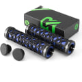 Miniatyrbilde 6 av 6: 1 Par MTB Styregrep, acex Ergonomisk Sykkelgrep 2 Deler, Sklisikkert MTB-grep med Dobbel Låsediameter 22mm, Blå