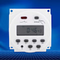 Miniatyrbilde 5 av 6: LCD Digital Timer Ukentlig Programmerbar Timer for Mikrodatamaskin Programmering og Timer-Programmering (110V)