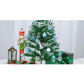 Miniatyrbilde 6 av 7: 32 stk. Julekulepynt, juletrepynt, juletrepyntkuler til jul (blå og sølv)