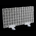 Miniatyrbillede 3 af 5: 10 stk. akvarium glas isolerende fisketank glas isoleringsclips partitionsclips isolerende sugekopclips (sort+hvid)