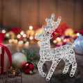 Miniatyrbilde 1 av 7: Julepynt i smijern med hjort, elg, julepynt Ca