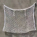 Miniatyrbild 4 av 5: Mesh hönät för häst, 160 x 100 cm, vit