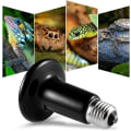 Miniatyrbild 4 av 7: E27 100W Emitter Djurvärmare Glödlampa Infraröd Keramisk Värmare, Reptillampa för Amfibie, Orm, Fågel, Sköldpadda, Katt, Hund，Pet 2