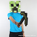 Miniatyrbild 6 av 7: Creeper Storage Cube Organizer Förvaringskub | Creeper från Cubbies Storage Cubes | Organisationskuber | 10-tums fyrkantig papperskorg