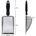 Miniatyrbild 2 av 6: Reptilsandsubstrat i rostfritt stål Skopa Spade Sifter Mesh metall Reptilsandrengöringsmedel Scooper för sandsängar