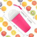 Miniatyrbilde 7 av 7: Frozen Tiktok Trend Items Cool Gadgets, Cool Stuff Slushy Maker Cup Fasting Cooling Make Milkshake smoothie (rød)