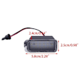 Miniatyrbillede 5 af 5: 2 stk. LED nummerpladelys hvid til Ford Fiesta Focus Galaxy C-Max