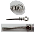 Miniatyrbilde 2 av 3: Rustfrie ståløyebolter Lange øyebolter Ikke-sveisede Integrerte Lange Bolter Svingbolter (8mm)