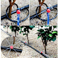 Miniatyrbillede 4 af 7: 100 stk. Justerbar Vandingsdrypper Automatisk Vandingssystem Drypslange Mikro Sprinkler Emitter Dryppere til Plante Drivhus Have