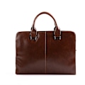 Miniatyrbild 1 av 6: Handväska för män Horisontell herrväska En axel Crossbody Business Computer Portfölj Retro Trendväska (Brun)