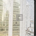 Miniatyrbild 7 av 7: 6 st Reparationssats för fönsterskärm, reparationstejp för dörrfönsterskärm, stark självhäftande skärmtejp Mesh Vattentät, används för att cover fönster och dörr
