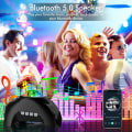 Miniatyrbillede 5 af 7: Stjerneprojektor, Galaxy-projektor til soveværelset, Bluetooth-højttaler og hvid støj Aurora-projektor, natlampeprojektor til børn, voksne, spillerum, hjemme