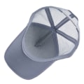 Pikkukuva 3 / 4: Unisex Eläinkirjailtu baseball-lippis, säädettävä verkko Snapback Trucker -hattu (harmaa)