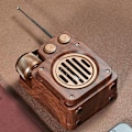 Pikkukuva 3 / 7: Wild Mini Kestävä Ulkokaiutin, Bluetooth Kannettava Kaiutin Voimakkaammalla Äänenvoimakkuudella, Kristallinkirkas Ääni, Langattomat Vedenpitävät Kaiuttimet Matkustamiseen, Ulkokäyttöön